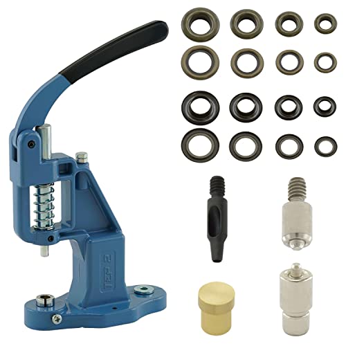 Getmore Crafts Ösenpresse Set mit Hebelpresse, Ösenwerkzeug und 50 Stück Ösen 6 mm, Antik, Messing | Handpresse | rostfreie Metallösen | DIY | für Stoff, Schuhe, Planen, Kleidung.. Getmore Crafts Ösenpresse Set mit Hebelpresse, Ösenwerkzeug und 50 Stück Ösen 6 mm, Antik, Messing | Handpresse | rostfreie Metallösen | DIY | für Stoff, Schuhe, Planen, Kleidung.. von Getmore Crafts