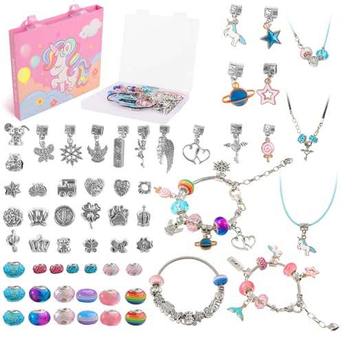 Getyjoe 62 Stück Armband Adventskalender Schmuckbastelsets Mädchen Einhorn Geschenke Schmuck Basteln Mädchen Charm Armband Kit für Weihnachtsgeschenke Geburtstag Geschenke DIY Schmuck Set Getyjoe 62 Stück Armband Adventskalender Schmuckbastelsets Mädchen Einhorn Geschenke Schmuck Basteln Mädchen Charm Armband Kit für Weihnachtsgeschenke Geburtstag Geschenke DIY Schmuck Set von Getyjoe