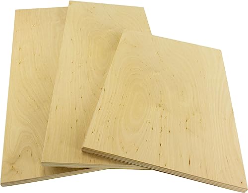 Multiplex Platte Zuschnitt, 12.0 mm Stärke - Hochwertig, robust und ideal für Heimwerker-Projekte (30x20) von Getzoo
