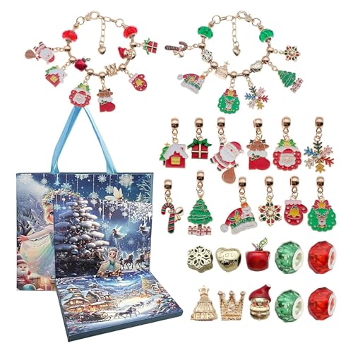 Christmas Countdown Calendar, Jewelry Advent Set for Holiday Celebration, 24 Days Accessory Kit with Fun Stocking Stuffers, Holiday Surprise for Women Girls Kids Birthday Party Christmas Countdown Calendar, Jewelry Advent Set for Holiday Celebration, 24 Days Accessory Kit with Fun Stocking Stuffers, Holiday Surprise for Women Girls Kids Birthday Party von Ghjkldha