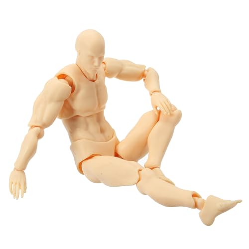 Drawing Action Figures, Realistic Poseable Model with Movable Joints, Adjustable Art Mannequin Other Wise Base, Sketching, Painting, and Photography Reference 5.12x10.83 Inches von Ghjkldha