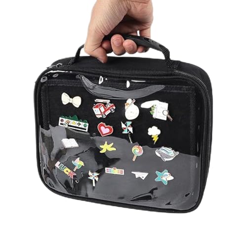 Emaille Pin Book, 6 Seiten Pin Trading Tasche, Brosche Storage Organizer, Tragetasche für Sportveranstaltungen, Ohrringe, Büroklammern, Trading Display Emaille Pin Book, 6 Seiten Pin Trading Tasche, Brosche Storage Organizer, Tragetasche für Sportveranstaltungen, Ohrringe, Büroklammern, Trading Display von Ghjkldha