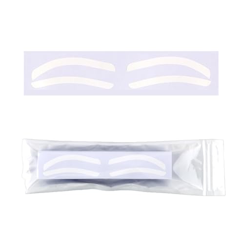Eyebrow Stencil Stickers, 50 Pairs Shaping Templates, Adhesive Tape for Tinting & Airbrush, Waterproof & Easy Apply, Professional Makeup Kit, Women Beauty Tool von Ghjkldha
