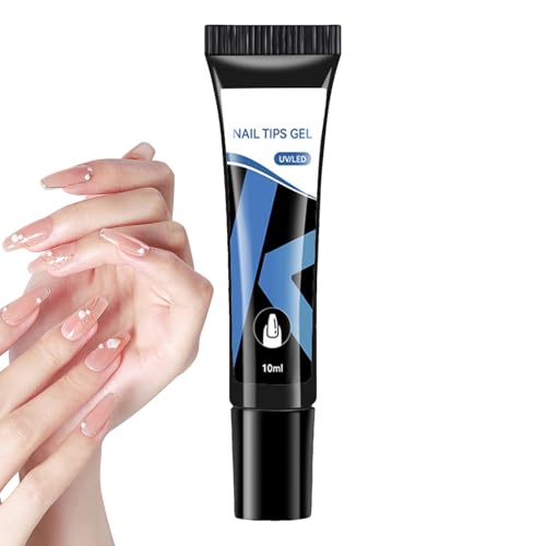 Gelnageltipps Kleber, Gelnagelkleber | Extra starker Nagelverlängerung Kleber Basismantel | Fingernail polnische Basis, langlebige Tipps Kunstdesign Tools für Frauen Mädchen von Ghjkldha