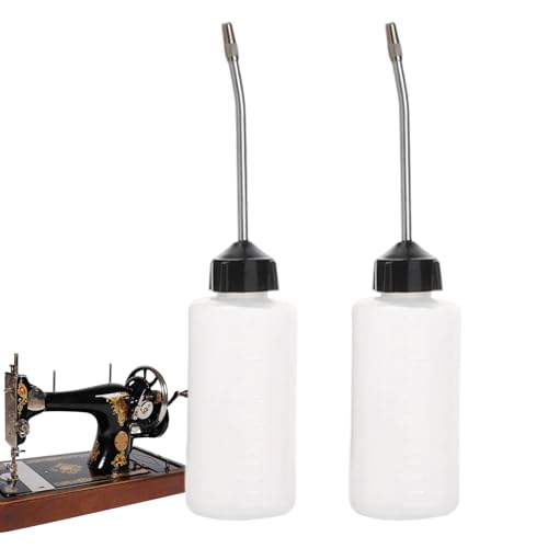 Ghjkldha Nähmaschinenöl Flasche | 2 Stück Stickmaschinen Ölflasche,120ML Präzisions Spitze Nachfüllflasche Für Elektromotor Turbine Faden Haushalt Handwerk Ghjkldha Nähmaschinenöl Flasche | 2 Stück Stickmaschinen Ölflasche,120ML Präzisions Spitze Nachfüllflasche Für Elektromotor Turbine Faden Haushalt Handwerk von Ghjkldha