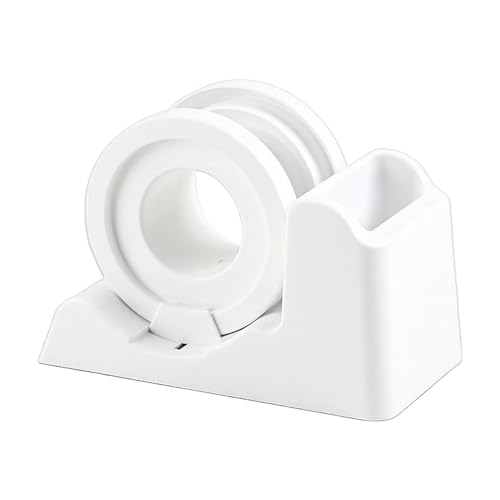 Sticker Tape Dispenser, Multi-Purpose Adhesive Tool, Non-Skid Heavy Base for Label Rolls Drink Lids Boxes, 4.33x6.1x3.23 Inches Ideal for Desk Use Packaging and Food Delivery Sticker Tape Dispenser, Multi-Purpose Adhesive Tool, Non-Skid Heavy Base for Label Rolls Drink Lids Boxes, 4.33x6.1x3.23 Inches Ideal for Desk Use Packaging and Food Delivery von Ghjkldha