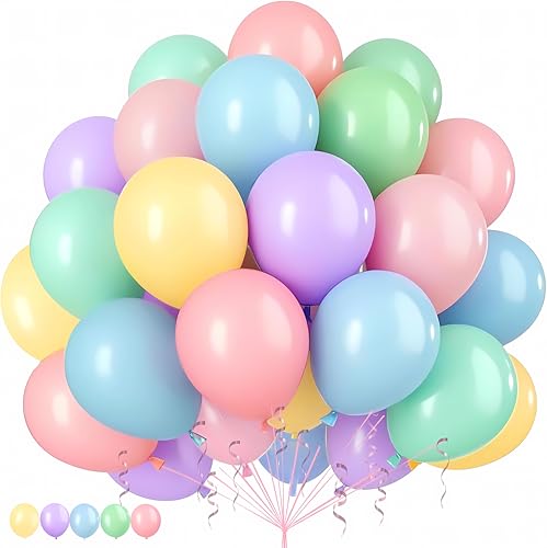 100 Luftballons Pastell,12 Zoll Makronen Ballons Helium Balloons,Bunte Luftballon Girlande,Regenbogen Luftballons Geburtstag Hochzeit Babyparty Party Deko 100 Luftballons Pastell,12 Zoll Makronen Ballons Helium Balloons,Bunte Luftballon Girlande,Regenbogen Luftballons Geburtstag Hochzeit Babyparty Party Deko von Ghoietv