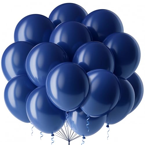 Luftballons Blau,100 Stück 12 Zoll Blaue Ballons,Helium Luftballons Latex Luftballons Für Blaues Thema Babyparty Hochzeit Geburtstag Junge Party Deko Luftballons Blau,100 Stück 12 Zoll Blaue Ballons,Helium Luftballons Latex Luftballons Für Blaues Thema Babyparty Hochzeit Geburtstag Junge Party Deko von Ghoietv