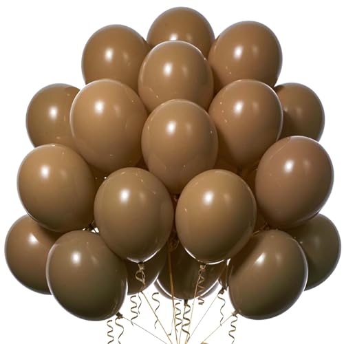 Luftballons Braun 100 Stück,Ballons Geburtstag,Helium Ballons,12 Zoll Braun Partyballon für Kinder Geburtstag Hochzeit Valentinstag Babyparty Luftballons Braun 100 Stück,Ballons Geburtstag,Helium Ballons,12 Zoll Braun Partyballon für Kinder Geburtstag Hochzeit Valentinstag Babyparty von Ghoietv