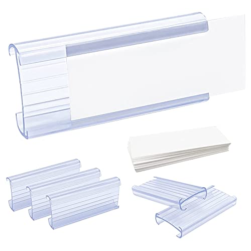 Ghulumn Draht Etiketten Halter, 30 StüCk Kunststoff Draht Etiketten mit Etiketten Papier Abnehmbarer Draht Etiketten Halter Ghulumn Draht Etiketten Halter, 30 StüCk Kunststoff Draht Etiketten mit Etiketten Papier Abnehmbarer Draht Etiketten Halter von Ghulumn