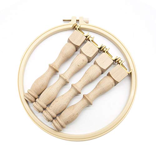 Ghulumn Halterung für Stickrahmen aus Holz, tragbar, verstellbar, für Stickerei, Tischstickerei, Kreuzstich Ghulumn Halterung für Stickrahmen aus Holz, tragbar, verstellbar, für Stickerei, Tischstickerei, Kreuzstich von GETOUT