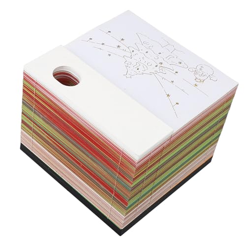 Ghzste GHZSTE Weihnachtsbaum 3d -Memo -Pad Innovative Papierschnitzkunst 3d Sticky Notes Carving Art Notoption Ghzste GHZSTE Weihnachtsbaum 3d -Memo -Pad Innovative Papierschnitzkunst 3d Sticky Notes Carving Art Notoption von Ghzste