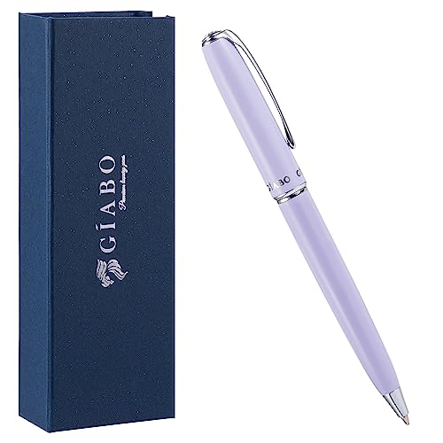 Gíabo Rainbow Premium Kugelschreiber - Hochwertiger Metallschreibstift in den Regenbogenfarben - Nachfüllbar & Ergonomisch - Edles Geschenk für Business, Büro & Schule von Gíabo