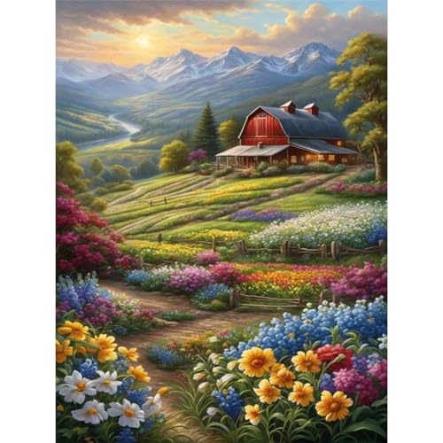 Giahism Malen nach Zahlen Erwachsene Landschaft-Malen nach Zahlen für Erwachsene Blumen,Paint by Numbers Adult Landschaft Ölgemälde für Home Wand Dekor 30x40cm Giahism Malen nach Zahlen Erwachsene Landschaft-Malen nach Zahlen für Erwachsene Blumen,Paint by Numbers Adult Landschaft Ölgemälde für Home Wand Dekor 30x40cm von Giahism