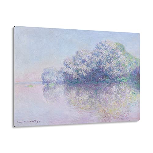 Giallobus - Giallopanel Art Board - Claude Monet - Panorama in Zürich - MDF-Holz - 29,7X21 von Giallobus