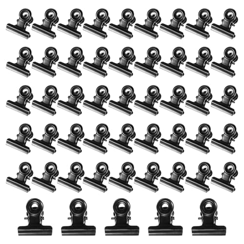 Giantree 50 Stück Kleine Bulldogge Büroklammern, 22mm Schwarz Kleine Metall Klammern Briefklemmer für Fotos Binder Klemmen für Tags Tasche Zeichnungen Kunsthandwerk Büro Küche Giantree 50 Stück Kleine Bulldogge Büroklammern, 22mm Schwarz Kleine Metall Klammern Briefklemmer für Fotos Binder Klemmen für Tags Tasche Zeichnungen Kunsthandwerk Büro Küche von Giantree