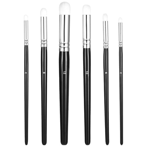 Giantree 6 Stück Drybrush Set, Professional Art Detail Paint Brush 6 Sizes, Miniatur Pinsel mit feinen Details für Miniaturmalerei Modellspielzeug Miniature Painting Giantree 6 Stück Drybrush Set, Professional Art Detail Paint Brush 6 Sizes, Miniatur Pinsel mit feinen Details für Miniaturmalerei Modellspielzeug Miniature Painting von Giantree