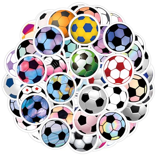 Giantree 60 Stück Fußball-Aufkleber, fussball sticker Sport Aufkleber fußball sticker Fußball-Zubehör Fußballgeschenk für Scrapbooking, Kunst, Basteln, Kinderdekoration Giantree 60 Stück Fußball-Aufkleber, fussball sticker Sport Aufkleber fußball sticker Fußball-Zubehör Fußballgeschenk für Scrapbooking, Kunst, Basteln, Kinderdekoration von Giantree