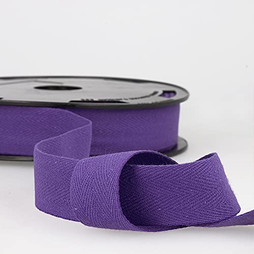 Baumwoll-Twill-Klebeband, 2 m lang, Fischgrätenmuster, 25 mm breit, Violett Giddy Square Baumwoll-Twill-Klebeband, 2 m lang, Fischgrätenmuster, 25 mm breit, Violett Giddy Square von Giddy Square
