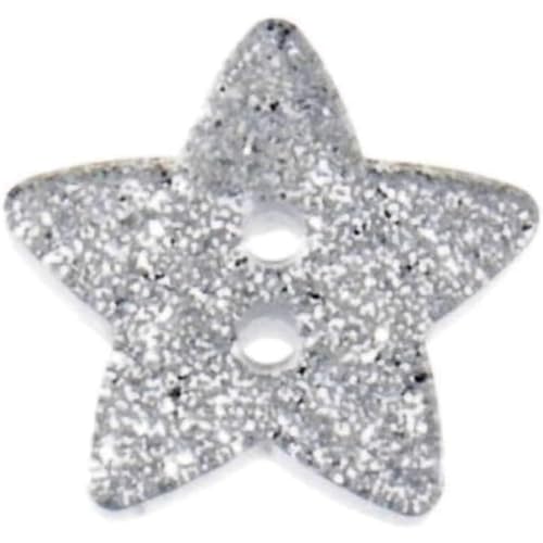 Giddy Square Glitzerknöpfe mit Sternen, 10 Stück, 18 mm, silberfarben, glatte Oberfläche, ideal zum Nähen, Quilten und für DIY-Projekte Giddy Square Glitzerknöpfe mit Sternen, 10 Stück, 18 mm, silberfarben, glatte Oberfläche, ideal zum Nähen, Quilten und für DIY-Projekte von Giddy Square