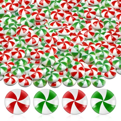 Giegxin 60 Stück Weihnachts-Süßigkeiten zum Basteln, Kunststoff, künstliche Süßigkeiten, Dekoration, Pfefferminze, Ornamente, Regenbogen, Mini-Kunstbonbons zum Aufhängen an Baum, DIY, Giegxin 60 Stück Weihnachts-Süßigkeiten zum Basteln, Kunststoff, künstliche Süßigkeiten, Dekoration, Pfefferminze, Ornamente, Regenbogen, Mini-Kunstbonbons zum Aufhängen an Baum, DIY, von Giegxin