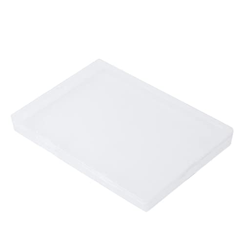 Gierzijia Transparente A5 Büro-Aufbewahrungsbox mit Scharnierdeckel, klassifizierte Aufbewahrung, 21,5 x 15,2 x 1,7 cm von Gierzijia