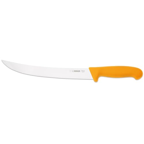 Johannes Giesser Messerfabrik Zuschneidemesser Messer, Edelstahl, Gelb, 25 cm Johannes Giesser Messerfabrik Zuschneidemesser Messer, Edelstahl, Gelb, 25 cm von Giesser