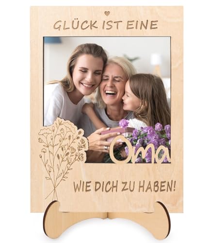 Giftota Magnetischer Holz Bilderrahmen für Oma - Geschenkideen zum Muttertag - Perfektes Foto Geschenk für Beste Oma zum Geburtstag, Muttertagsgeschenk - Dankeschön Geschenk Giftota Magnetischer Holz Bilderrahmen für Oma - Geschenkideen zum Muttertag - Perfektes Foto Geschenk für Beste Oma zum Geburtstag, Muttertagsgeschenk - Dankeschön Geschenk von Giftota