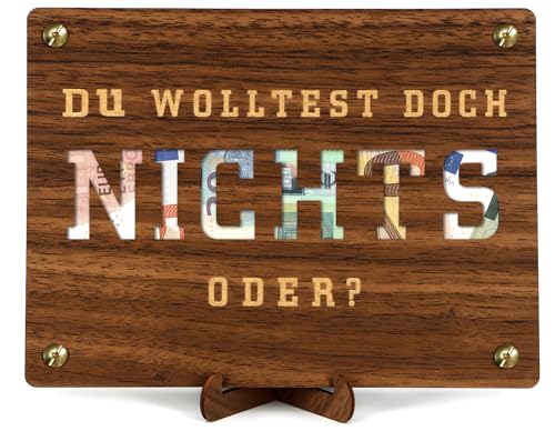 Giftota Neutral Nix Geschenk, Geldgeschenke Verpackung mit Grußkarten, Nichts Geburtstagsgeschenk,Geldgeschenk für alle die Sich Nichts wünschen Giftota Neutral Nix Geschenk, Geldgeschenke Verpackung mit Grußkarten, Nichts Geburtstagsgeschenk,Geldgeschenk für alle die Sich Nichts wünschen von Giftota