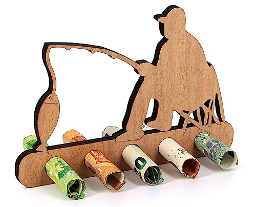 Giftota - Originelle Geburtstag Geldgeschenk Holz - Geldgeschenk für Angler - Geschenkidee Angler - Angeln Geschenke aus Holz - Geschenke Geldgeschenk für Freunde, Familie Giftota - Originelle Geburtstag Geldgeschenk Holz - Geldgeschenk für Angler - Geschenkidee Angler - Angeln Geschenke aus Holz - Geschenke Geldgeschenk für Freunde, Familie von Giftota