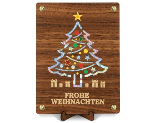 Giftota Weihnachten Geldgeschenk mit Weihnachtskarte, Weihnachten Geschenke aus Holz, Geldgeschenke Verpackung Weihnachten, Geschenkideen Weihnachten für Mann Frau Freund Familie Giftota Weihnachten Geldgeschenk mit Weihnachtskarte, Weihnachten Geschenke aus Holz, Geldgeschenke Verpackung Weihnachten, Geschenkideen Weihnachten für Mann Frau Freund Familie von Giftota