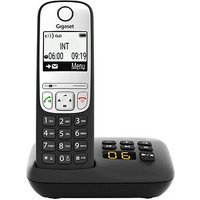 Gigaset A690A Schnurloses Telefon mit Anrufbeantworter schwarz von Gigaset