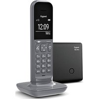 Gigaset CL390A Schnurloses Telefon mit Anrufbeantworter dark grey von Gigaset