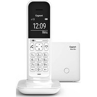 Gigaset CL390A Schnurloses Telefon mit Anrufbeantworter lucent white von Gigaset