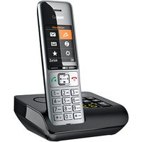 Gigaset COMFORT 500A Schnurloses Telefon mit Anrufbeantworter schwarz-silber Gigaset COMFORT 500A Schnurloses Telefon mit Anrufbeantworter schwarz-silber von Gigaset