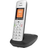 Gigaset E390 Schnurloses Telefon silber-schwarz von Gigaset