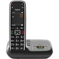 Gigaset E720A Schnurloses Telefon mit Anrufbeantworter schwarz von Gigaset