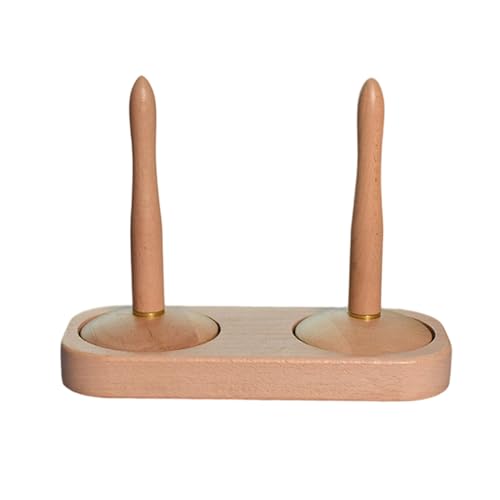 Gihioue Garnhalter - Spulwerkzeug Für Weber - Rotierender Holz Garnhalter Für Weben Häkeln Stricken Hobby Studio Arbeitsplatz Zuhause Stickerei Gihioue Garnhalter - Spulwerkzeug Für Weber - Rotierender Holz Garnhalter Für Weben Häkeln Stricken Hobby Studio Arbeitsplatz Zuhause Stickerei von Gihioue
