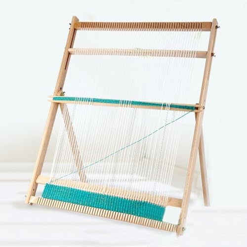 Gihioue Webrahmen | Webrahmen für Kinder | Weaving Strickmaschine Kit - 49x64x3cm Schulwebrahmen Zum Weben Und Gestalten für Weave Board Weave Kinder Anfänger Gihioue Webrahmen | Webrahmen für Kinder | Weaving Strickmaschine Kit - 49x64x3cm Schulwebrahmen Zum Weben Und Gestalten für Weave Board Weave Kinder Anfänger von Gihioue