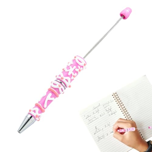 Gihioue Stifte Mit Perlen | Kugelförmiger Handgemachter Perlenstift - Schmuckherstellungszubehör Und Schulschreibwaren Für Lehrer, Schüler, Basteln, Zeichnen, Notizen, Journaling, Klassenzimmer Und von Gihioue