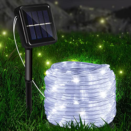 Gimisgu Solar Lichtschlauch Aussen, 20M 200 LED Kaltesweiß Außenlichterkette, IP65 Wasserdicht, 8 Beleuchtungsmodi Lichterkette für den Außenbereich, Dekorative Gartenbeleuchtung Gimisgu Solar Lichtschlauch Aussen, 20M 200 LED Kaltesweiß Außenlichterkette, IP65 Wasserdicht, 8 Beleuchtungsmodi Lichterkette für den Außenbereich, Dekorative Gartenbeleuchtung von Gimisgu