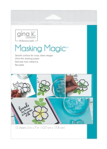 Gina K Designs 18123 GINA K MASKNG Sheets, andere, Einheitsgröße Gina K Designs 18123 GINA K MASKNG Sheets, andere, Einheitsgröße von Gina K Designs