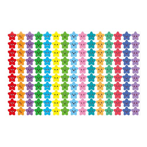 Stern-Aufkleber,Selbstklebende Stern Aufkleber Belohnungssticker für Kinder Kleine Sternaufkleber Studenten Scrapbooking DIY-Grußkarten Scrapbooking Hervorgehobene Markierungen von Ginddy