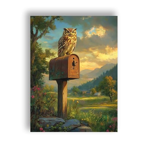 Ginfonr DIY Diamond Art Painting Zubehör Eule Set Full, 5D Diamant Painting Landschaften Bilder Kit Crystal Rhinestone Embroidery Decoration Für Home Wall Décor 30x40 cm 10 Ginfonr DIY Diamond Art Painting Zubehör Eule Set Full, 5D Diamant Painting Landschaften Bilder Kit Crystal Rhinestone Embroidery Decoration Für Home Wall Décor 30x40 cm 10 von Ginfonr