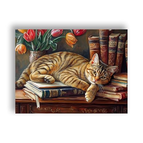 Ginfonr DIY Diamond Art Painting Zubehör Katze Set Full, 5D Diamant Painting Landschaft Bilder Kit Crystal Rhinestone Embroidery Decoration Für Home Wall Décor 30x40 cm 30 Ginfonr DIY Diamond Art Painting Zubehör Katze Set Full, 5D Diamant Painting Landschaft Bilder Kit Crystal Rhinestone Embroidery Decoration Für Home Wall Décor 30x40 cm 30 von Ginfonr