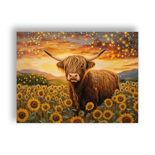 Ginfonr DIY Diamond Art Painting Zubehör Kuh Set Full, 5D Diamant Painting Sonnenblume Bilder Kit Crystal Rhinestone Embroidery Decoration Für Home Wall Décor 30x40 cm 26 Ginfonr DIY Diamond Art Painting Zubehör Kuh Set Full, 5D Diamant Painting Sonnenblume Bilder Kit Crystal Rhinestone Embroidery Decoration Für Home Wall Décor 30x40 cm 26 von Ginfonr