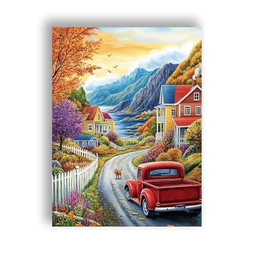 Ginfonr DIY Diamond Art Painting Zubehör Landschaft Set Full, 5D Diamant Painting Autos Bilder Kit Crystal Rhinestone Embroidery Decoration Für Home Wall Décor 30x40 cm 15 Ginfonr DIY Diamond Art Painting Zubehör Landschaft Set Full, 5D Diamant Painting Autos Bilder Kit Crystal Rhinestone Embroidery Decoration Für Home Wall Décor 30x40 cm 15 von Ginfonr