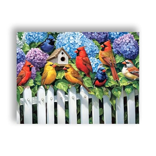 Ginfonr DIY Diamond Art Painting Zubehör Vogel Set Full, 5D Diamant Painting Blume Bilder Kit Crystal Rhinestone Embroidery Decoration Für Home Wall Décor 30x40 cm 32 von Ginfonr