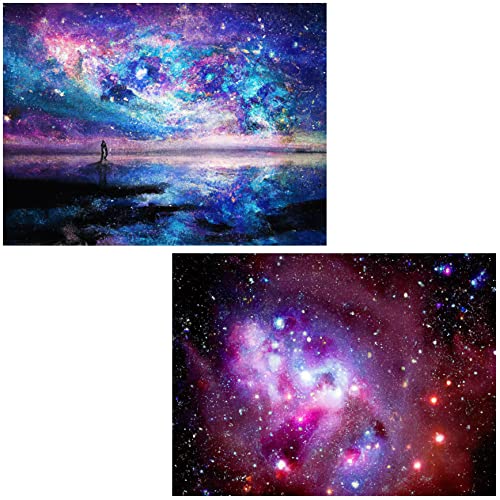 Ginfonr Diamond Painting 5D Diamant Malerei Sternenhimmel Paar Sterne Meer Universum Nach Anzahl Kits Full Drill Paint Mit Diamonds Arts Wall Decor 30 * 40 cm, 2Pack Ginfonr Diamond Painting 5D Diamant Malerei Sternenhimmel Paar Sterne Meer Universum Nach Anzahl Kits Full Drill Paint Mit Diamonds Arts Wall Decor 30 * 40 cm, 2Pack von Ginfonr