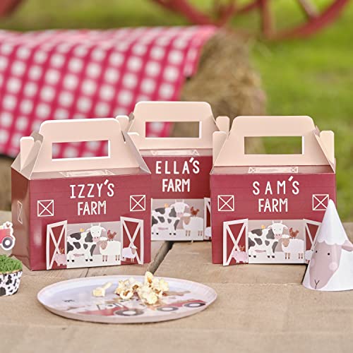 Ginger Ray Anpassbare Bauernhofmotiv Partybox, Tierdruck, Mehrfarbig, 15 Piece Set Ginger Ray Anpassbare Bauernhofmotiv Partybox, Tierdruck, Mehrfarbig, 15 Piece Set von Ginger Ray